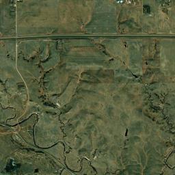 Aerial view of Dickinson