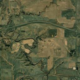 Gladstone, ND locator map