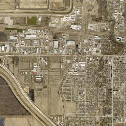 West Fargo High Resolution Satellite Map