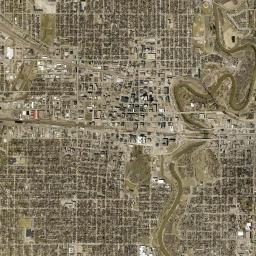 Moorhead High Resolution Satellite Map