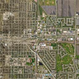 Moorhead, MN locator map