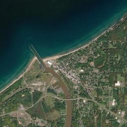 Ontonagon High Resolution Satellite Map