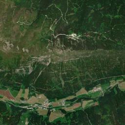 Racines High Resolution Satellite Map