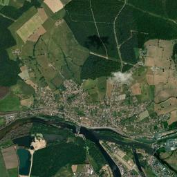 Saint-Léger-des-Vignes High Resolution Satellite Map