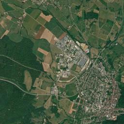 Poligny High Resolution Satellite Map