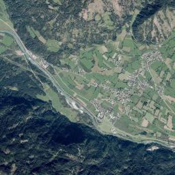 Oberlienz High Resolution Satellite Map