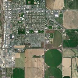 Othello High Resolution Satellite Map