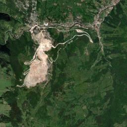 Bicaz-Chei High Resolution Satellite Map