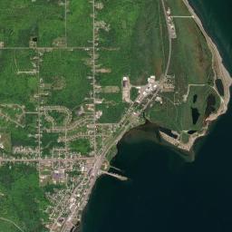 Baraga High Resolution Satellite Map