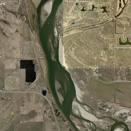 Bismarck, ND locator map