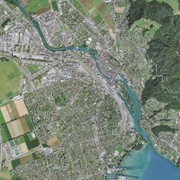 Thun High Resolution Satellite Map