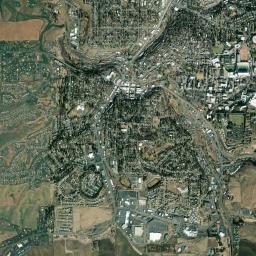 Pullman High Resolution Satellite Map