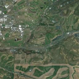 Pullman, WA locator map