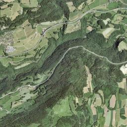 Jura-Nord vaudois District High Resolution Satellite Map