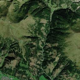 Obertilliach High Resolution Satellite Map