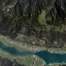 Weißensee High Resolution Satellite Map