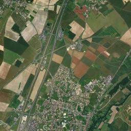 Jaunay-Clan High Resolution Satellite Map