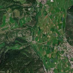 Malles Venosta High Resolution Satellite Map