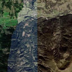 Untertilliach High Resolution Satellite Map