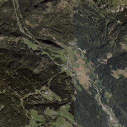 Kötschach High Resolution Satellite Map