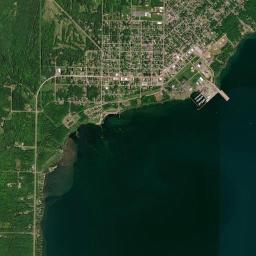 Washburn High Resolution Satellite Map