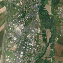 Chasseneuil-du-Poitou High Resolution Satellite Map