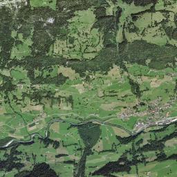Erlenbach im Simmental High Resolution Satellite Map