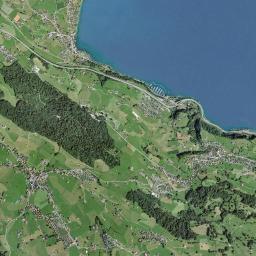 Aeschi b. Spiez High Resolution Satellite Map