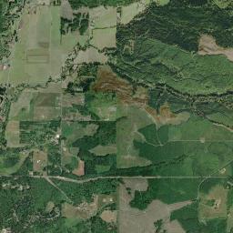Aerial view of Lucas Creek