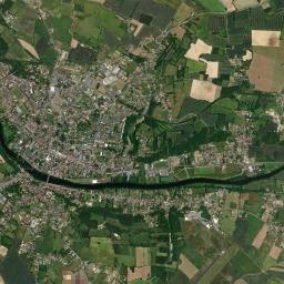 Le Blanc High Resolution Satellite Map