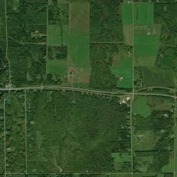 Aerial view of Amnicon Falls