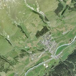 Zuoz High Resolution Satellite Map