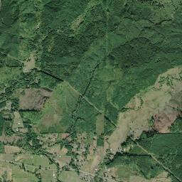 Aerial view of Lebam