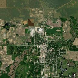 Pelican Rapids High Resolution Satellite Map