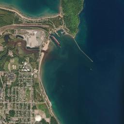 Aerial view of Lakeshore Beach