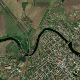 Kushchëvskaya High Resolution Satellite Map