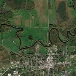 Aitkin High Resolution Satellite Map