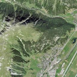 Samedan High Resolution Satellite Map