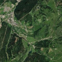 Corvara in Badia High Resolution Satellite Map
