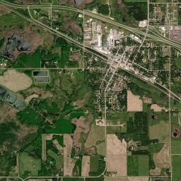 New York Mills High Resolution Satellite Map