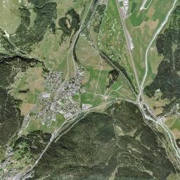 Celerina High Resolution Satellite Map