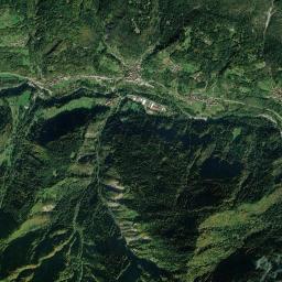 Pieria-Prato Carnico High Resolution Satellite Map