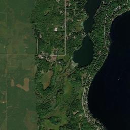 Lake Shore High Resolution Satellite Map