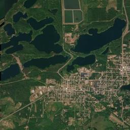 Crosby High Resolution Satellite Map