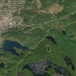 Ishpeming High Resolution Satellite Map