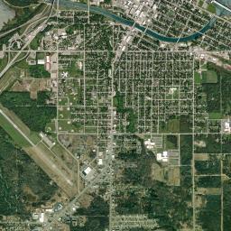 Sault Ste. Marie High Resolution Satellite Map
