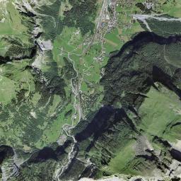 Kandersteg High Resolution Satellite Map