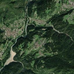 Lozzo di Cadore High Resolution Satellite Map