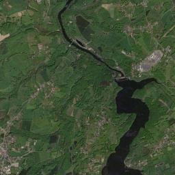 Éguzon-Chantôme High Resolution Satellite Map