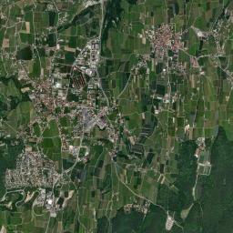 Cornaiano High Resolution Satellite Map